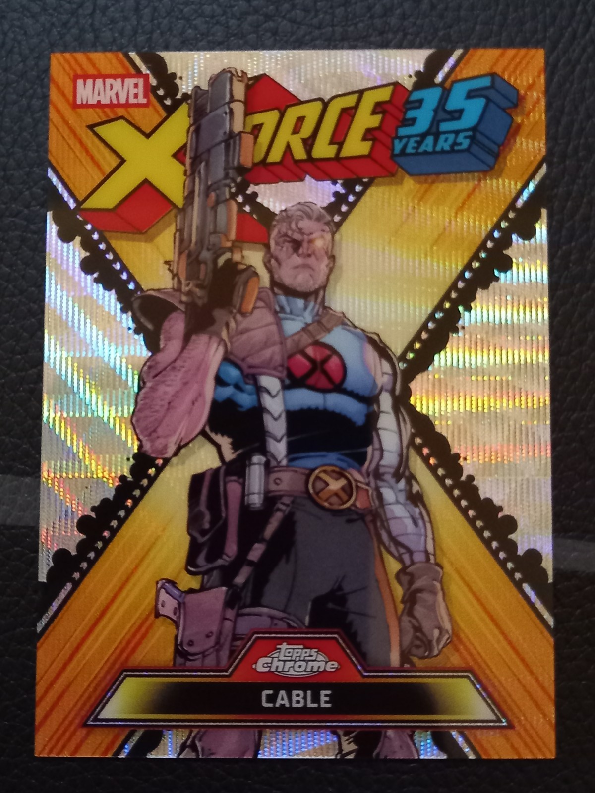 2026 TOPPS CHROME MARVEL "CABLE" X-FORCE 35 YEARS INSERT#XF-01