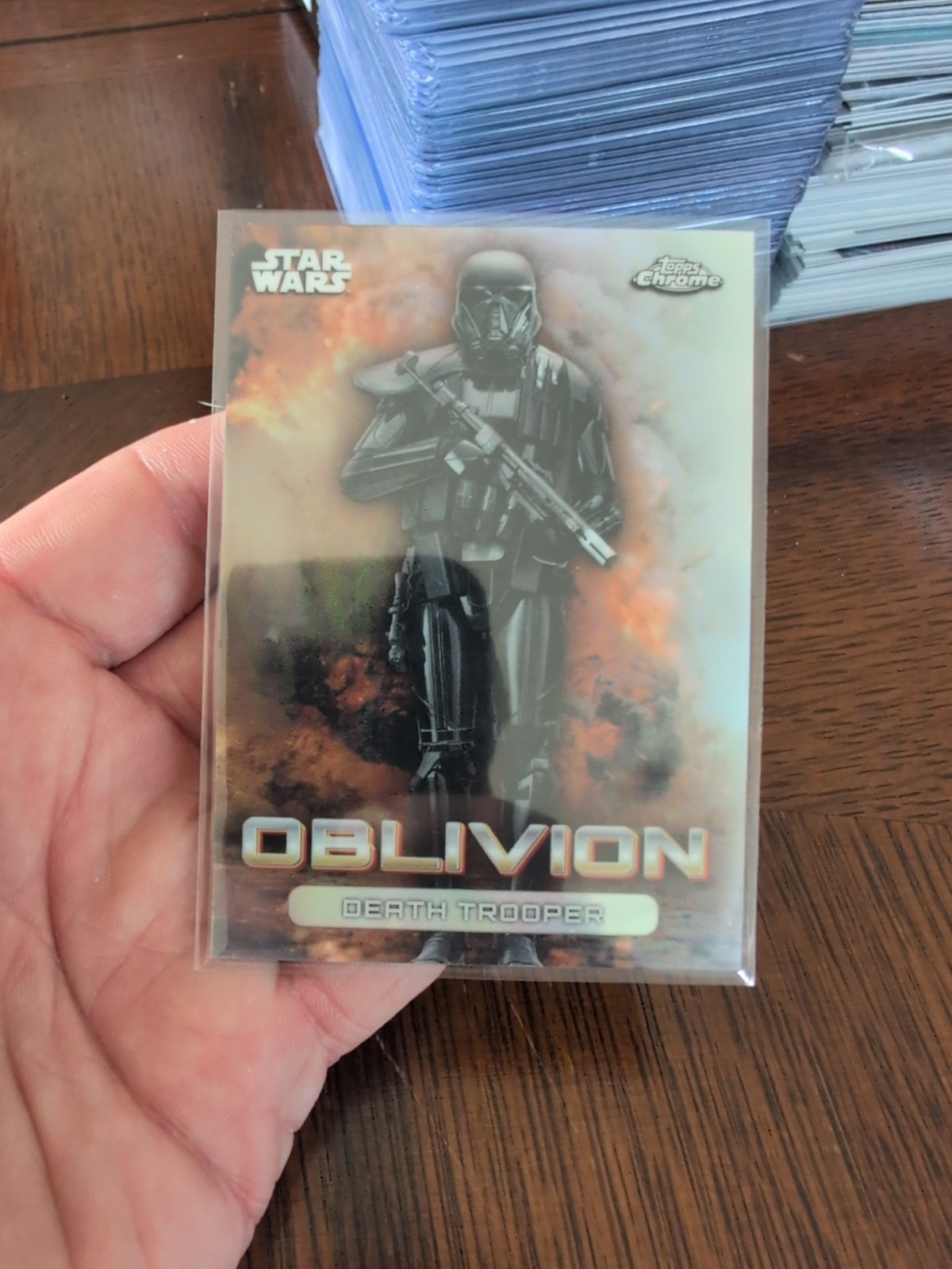 2026 TOPPS CHROME STAR WARS OBLIVION DEATH TROOPER #O-13