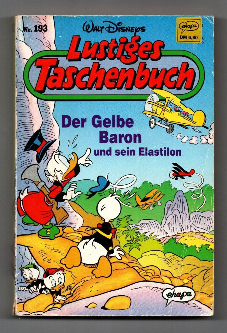 LTB 193 Libro tascabile divertente - IL BARONE GIALLO E IL SUO ELASTILON -DONALD DUCK"