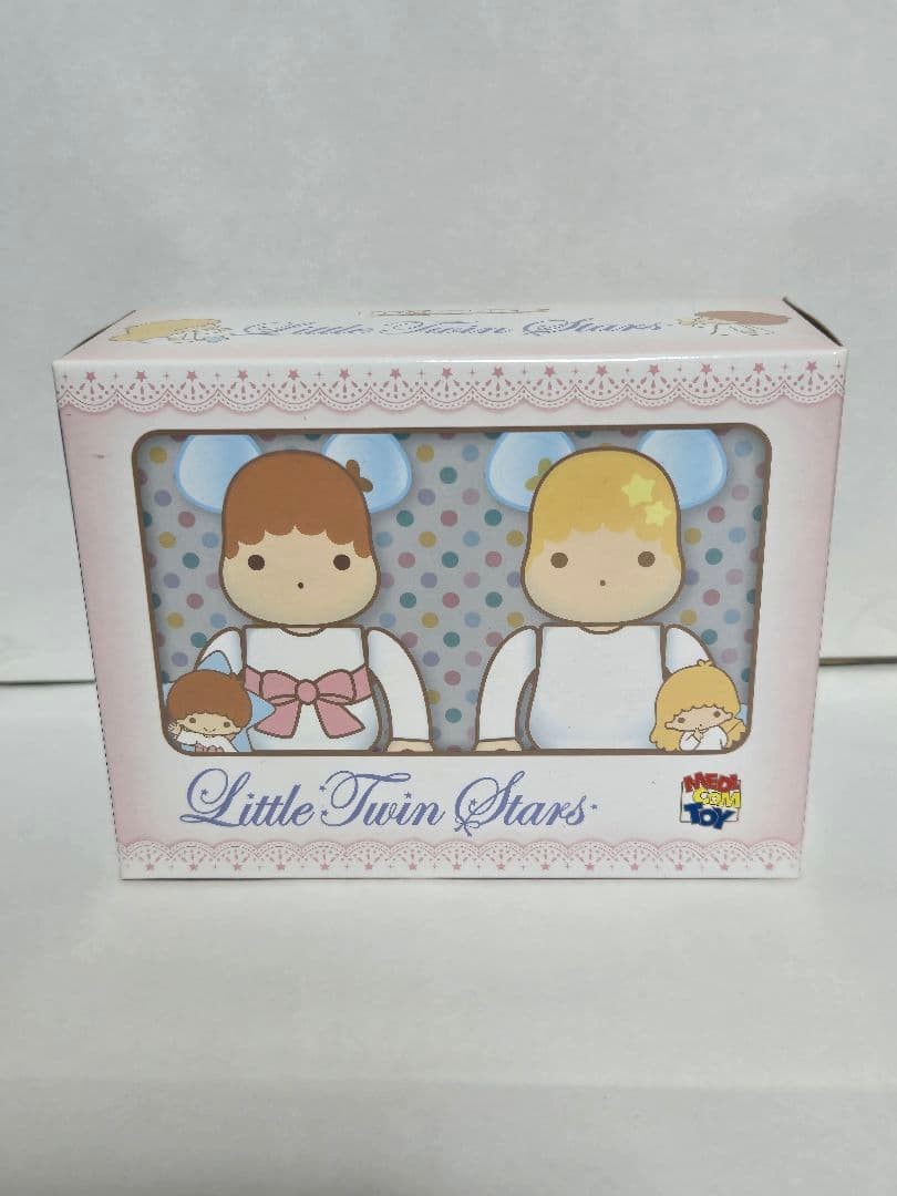 Sanrio BE@RBRICK Kiki & Lala Cubic Bearbrick Figura
