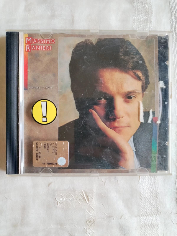 CD Massimo Ranieri - Perdere L'Amore (Prima Edizione Originale 1988 WEA)