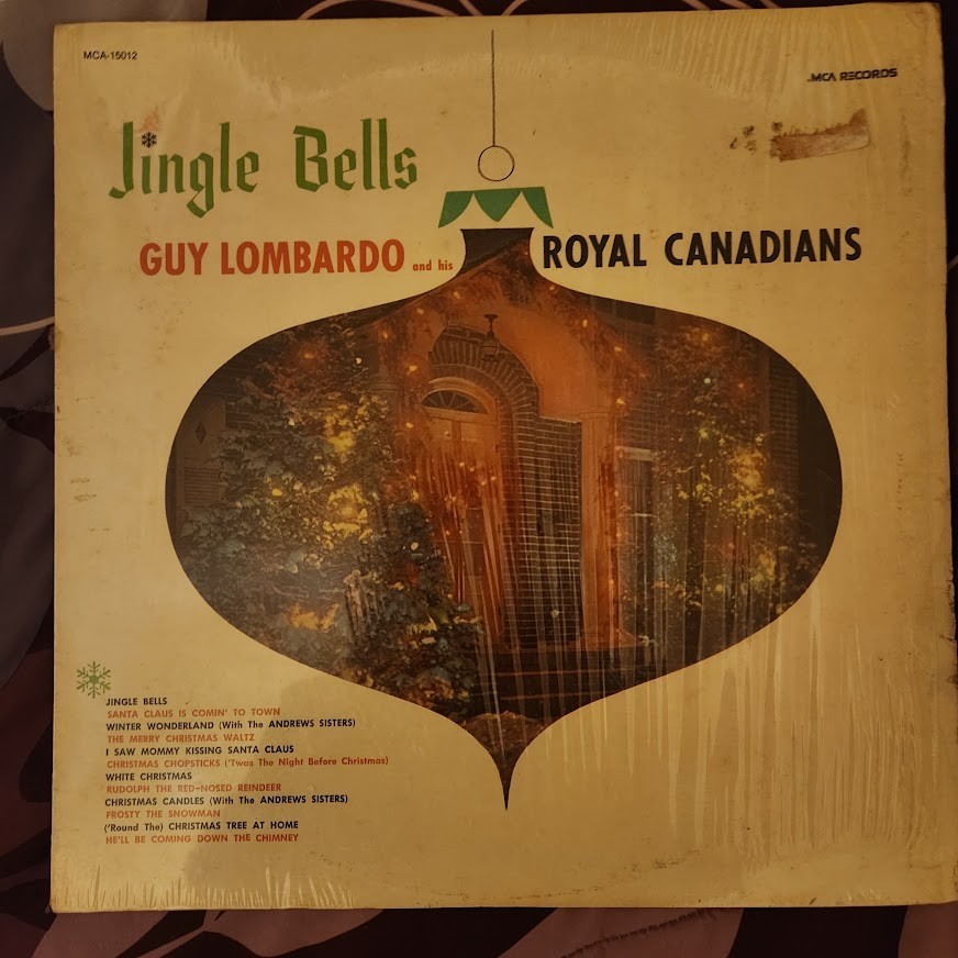 Used lp vinyl record Guy Lombardo Royal Canadians Jingle Bells