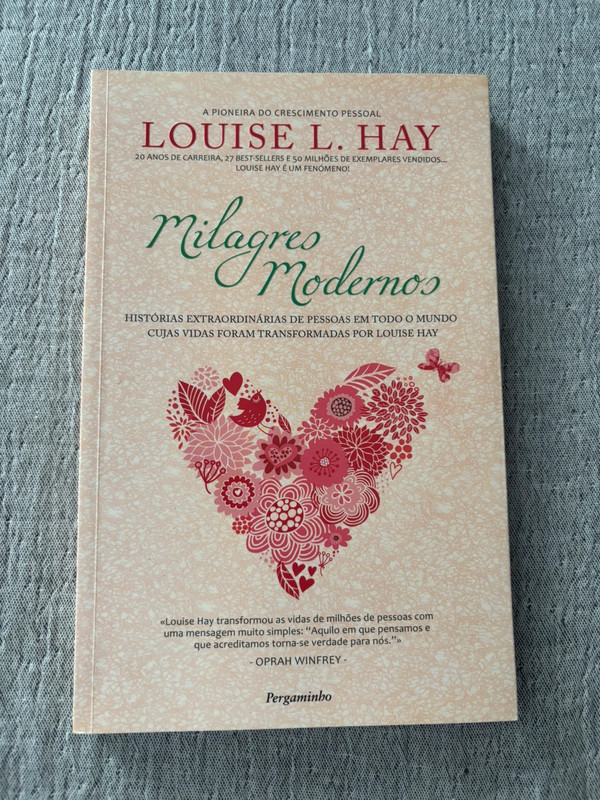 Livro Milagres Modernos Louise L. Hay