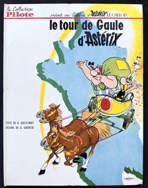 EO Astérix 5 Le Tour de Gaule (Uderzo) (TBE+)