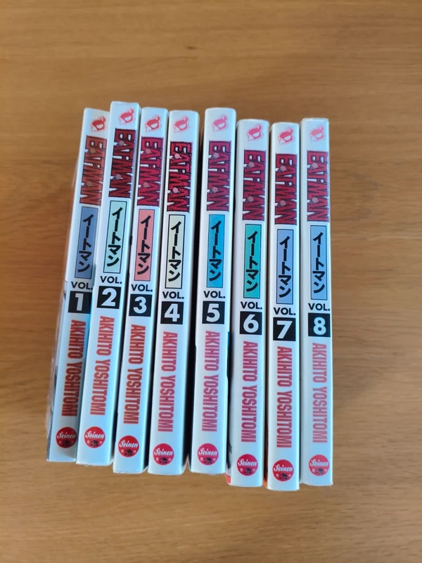 Lot manga Eatman (tomes 1 à 8)Akihito Yoshitomi