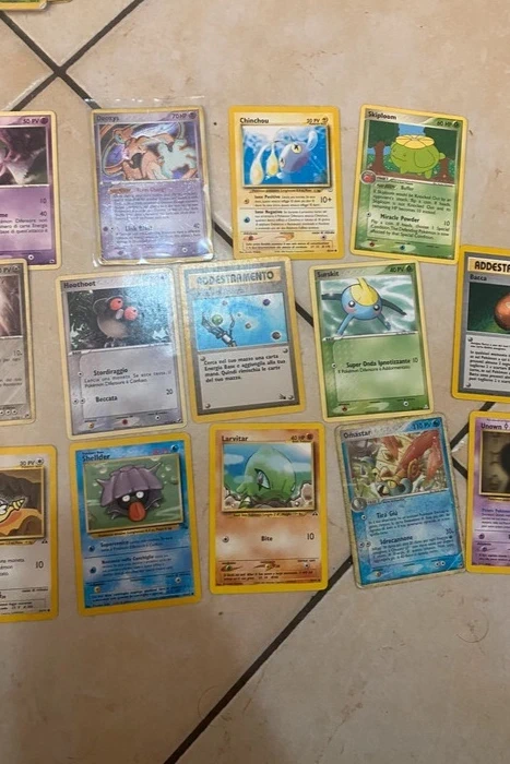 Lotto carte pokemon