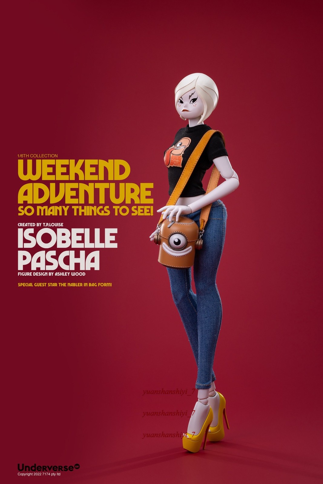 Modellino Underverse Weekend Pascha 1/6 da collezione modello limitato H30 cm