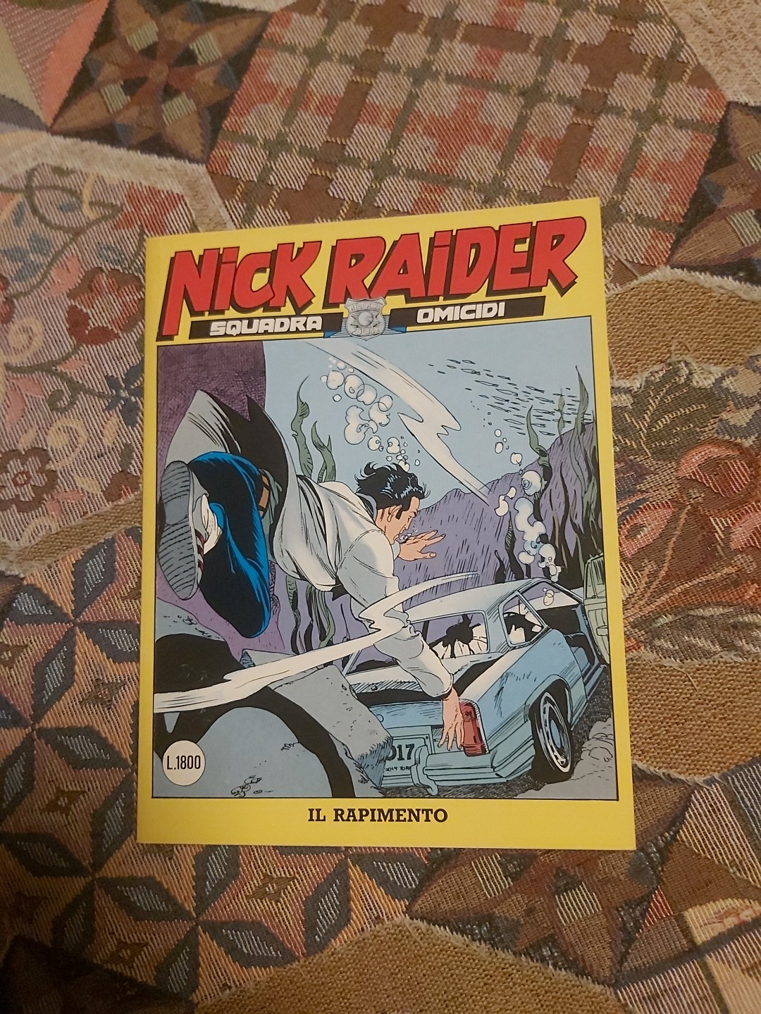  Sergio Bonelli Editore : Nick Raider n. 19 Il Rapimento 