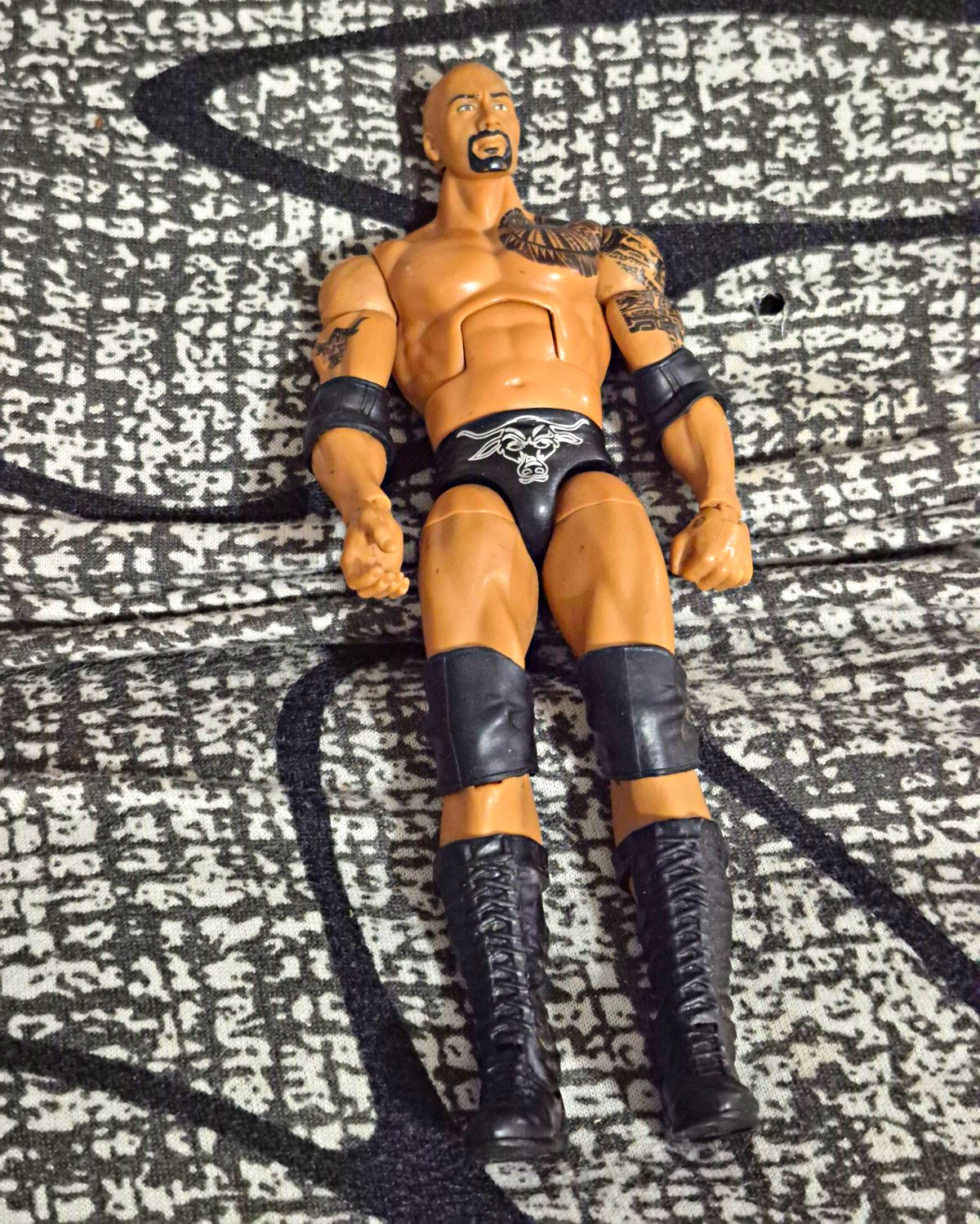 Modellino WWE The Rock
