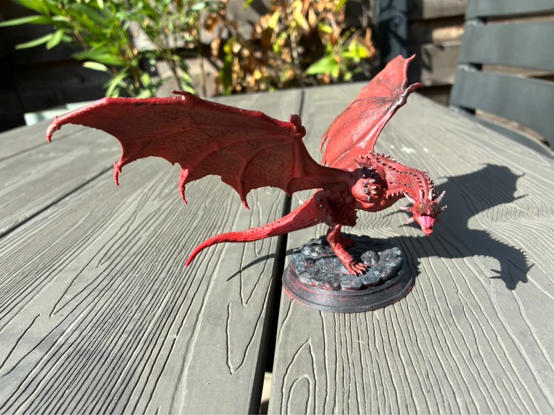Meleys figurine - House of the dragon