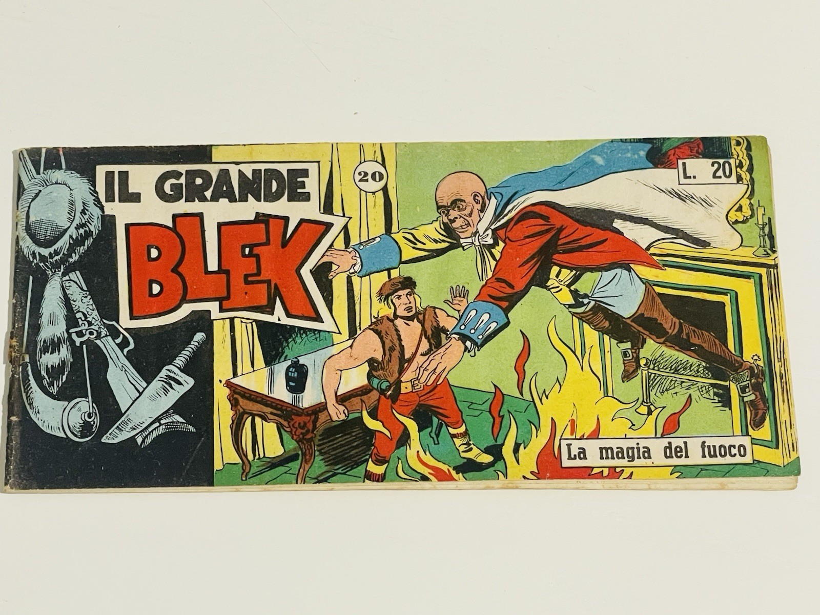 Blek Striscia III Terza serie n.20 Dardo originale ottima