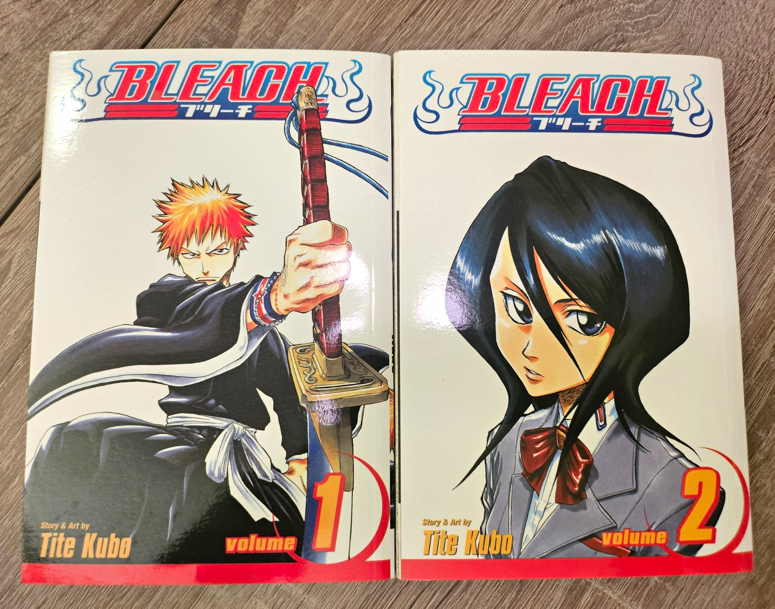 Bleach Manga Volumes 1-2 Set English Trade Paperback Tite Kubo VIZ