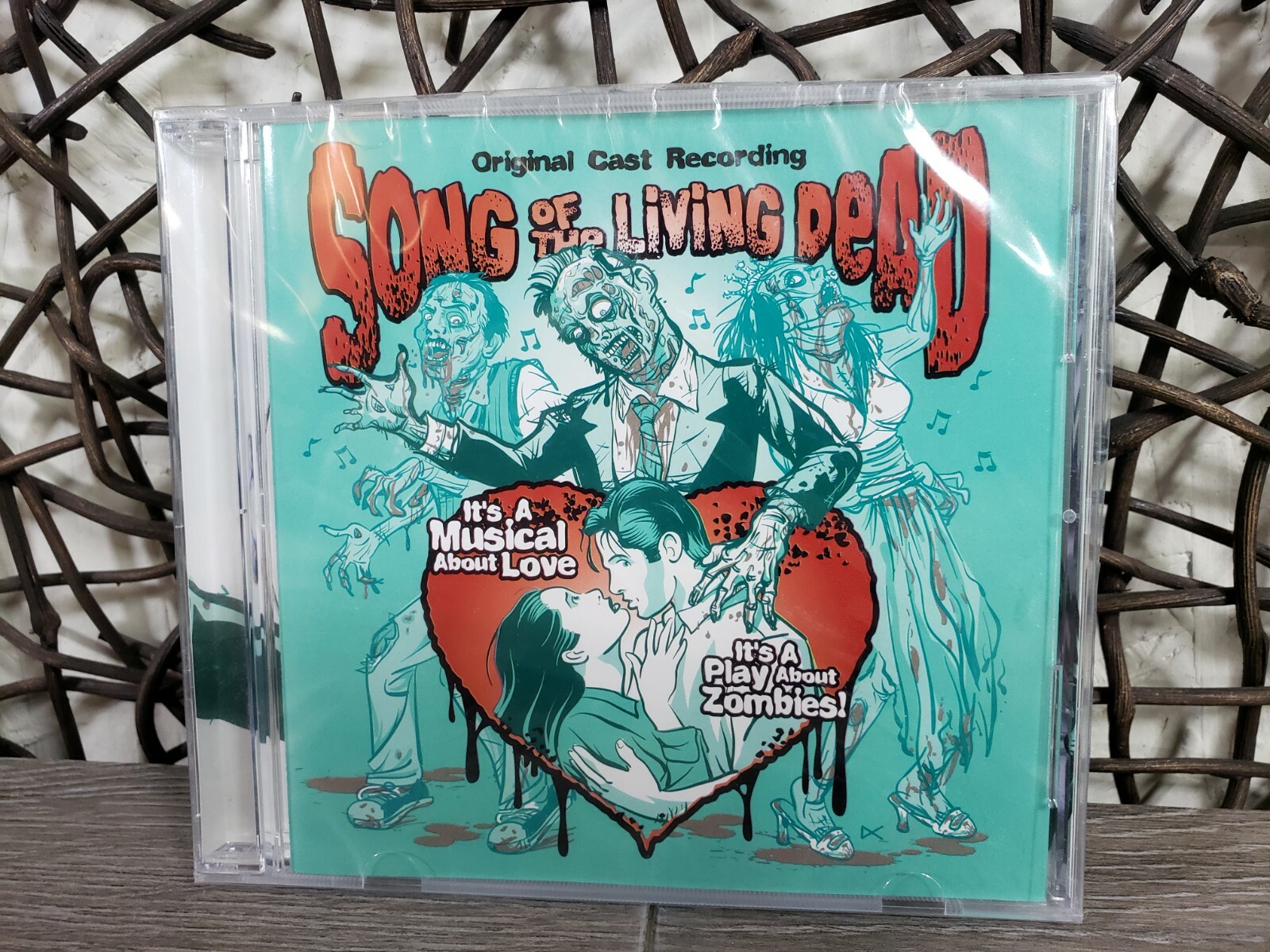NEW SONG OF THE LIVING DEAD MUSICAL PLAY ORIGINAL CAST RECORDING CD SEALED OOP