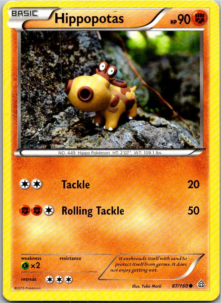 Hippopotas PRC XY - Scontro Primordiale 87/160
