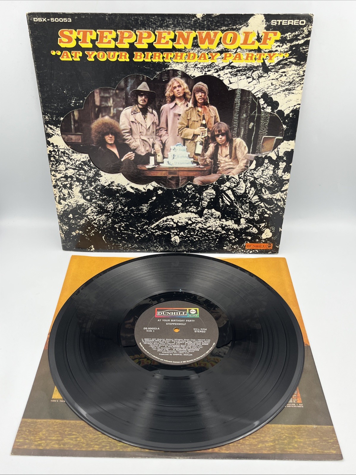 Steppenwolf At Your Birthday Party 1969 Vinyl LP DS 50053 Dunhill Tested