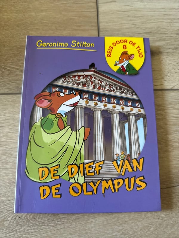 Boek Geronimo Stilton ‘De dief van de olympus’