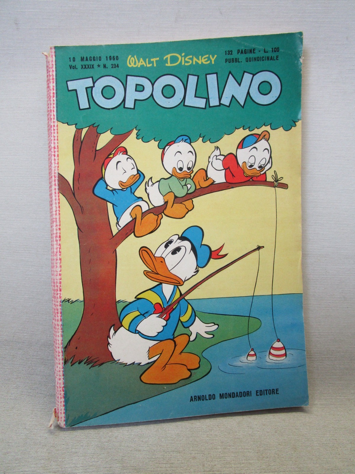 TOPOLINO n. 234 del 10/05/1960 (B)  - SI BOLLINO CLUB NO FIGURINE