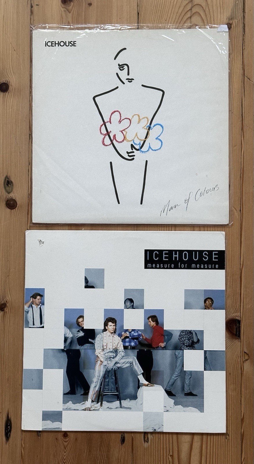 Icehouse Man Of Colours + Measure For Measure Vinyl | VG+ Professionally Cleaned
