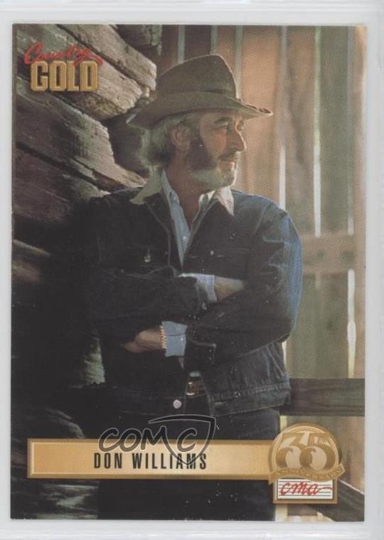 Serie 2 Don Williams Sterling Country Gold 1993 #100 0b6