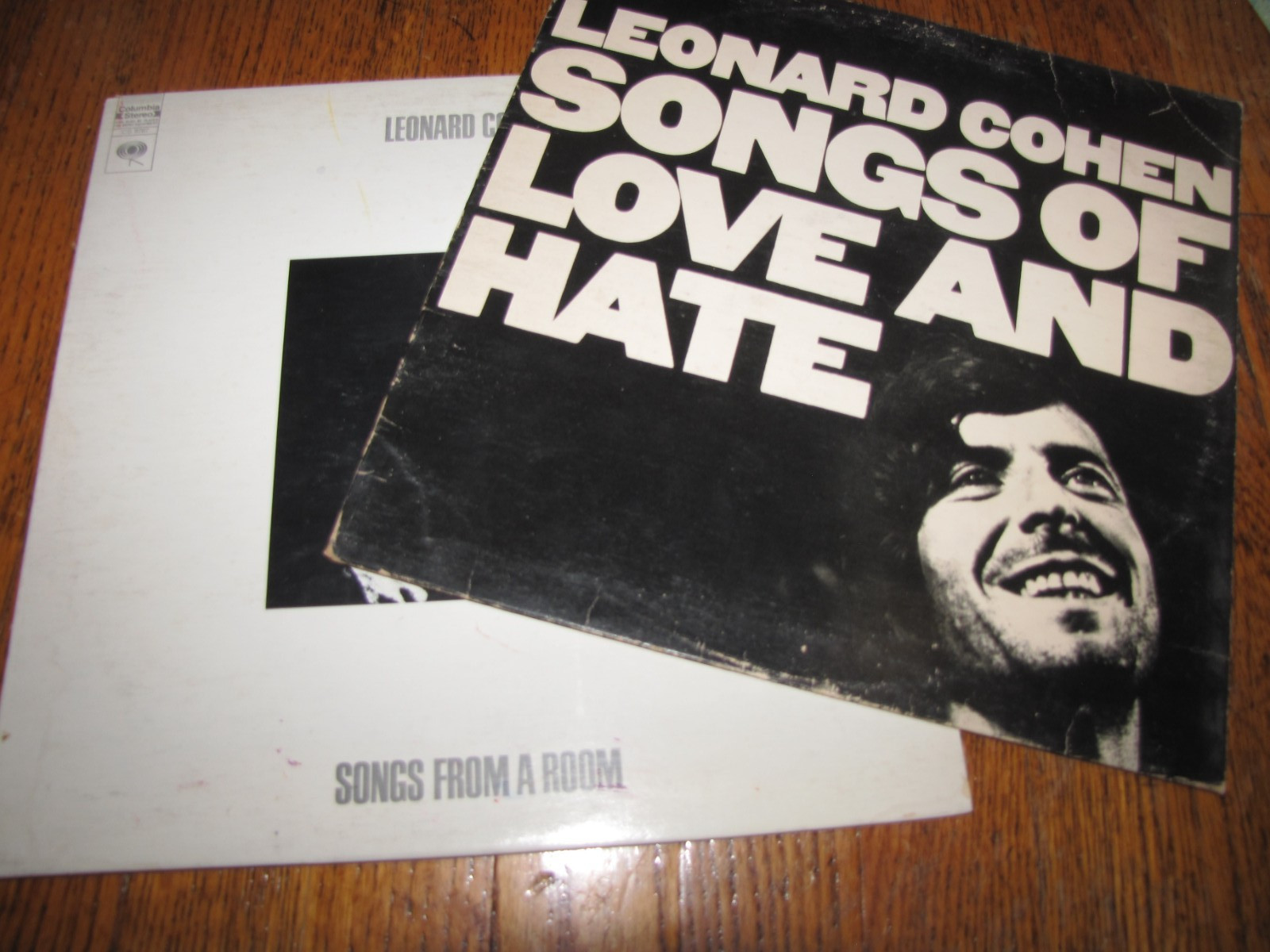 LEONARD COHEN - COLLECTION OF LEONARD CHEN RECORDS - LOT OF 2