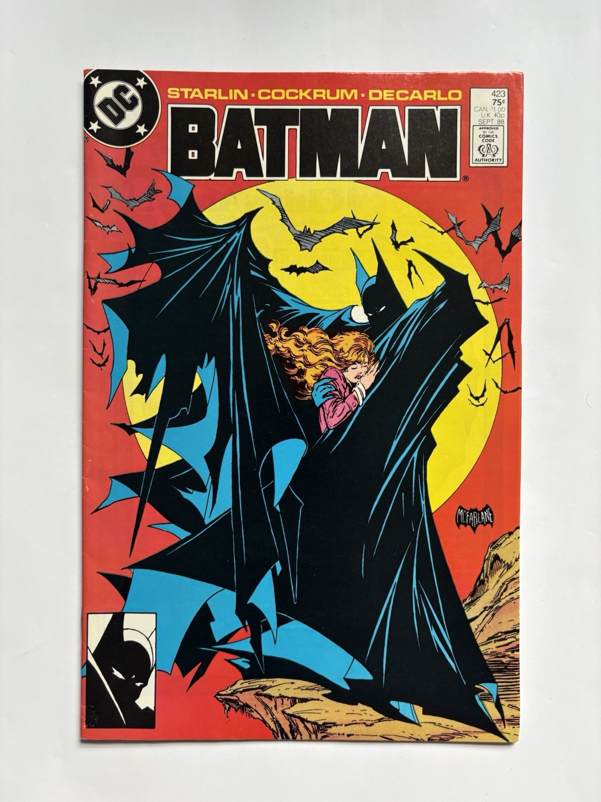 Batman #423 1st Print - McFarlane - DC Comics