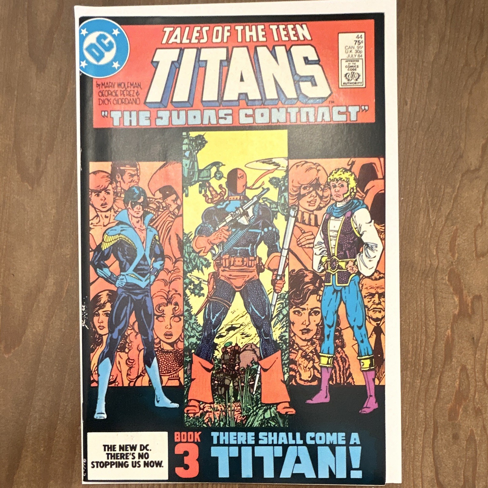 1984 Tales Of The Teen Titans #44 Prima Ala della Notte