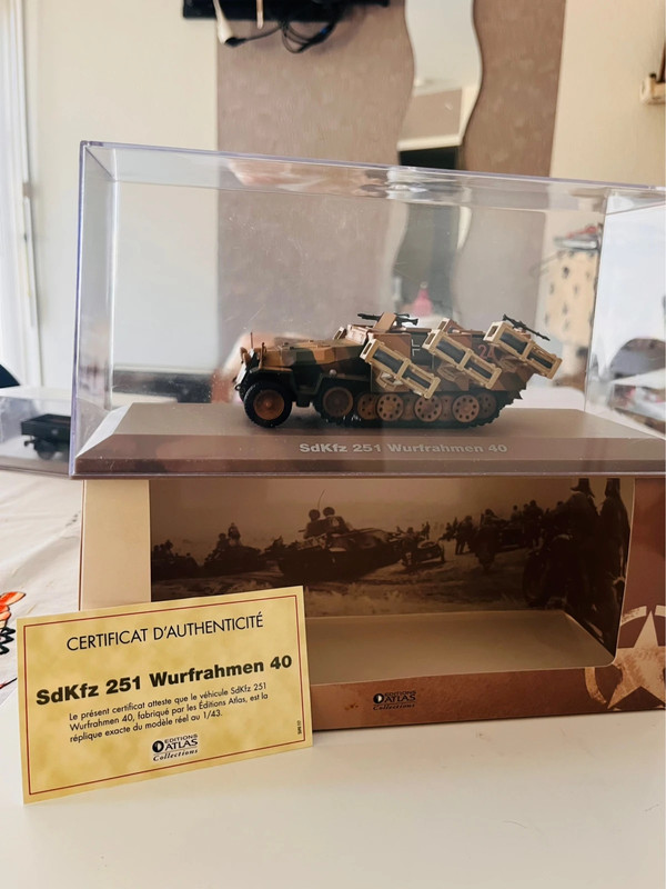Véhicule Sdkfz 251 wurfrahmen 40