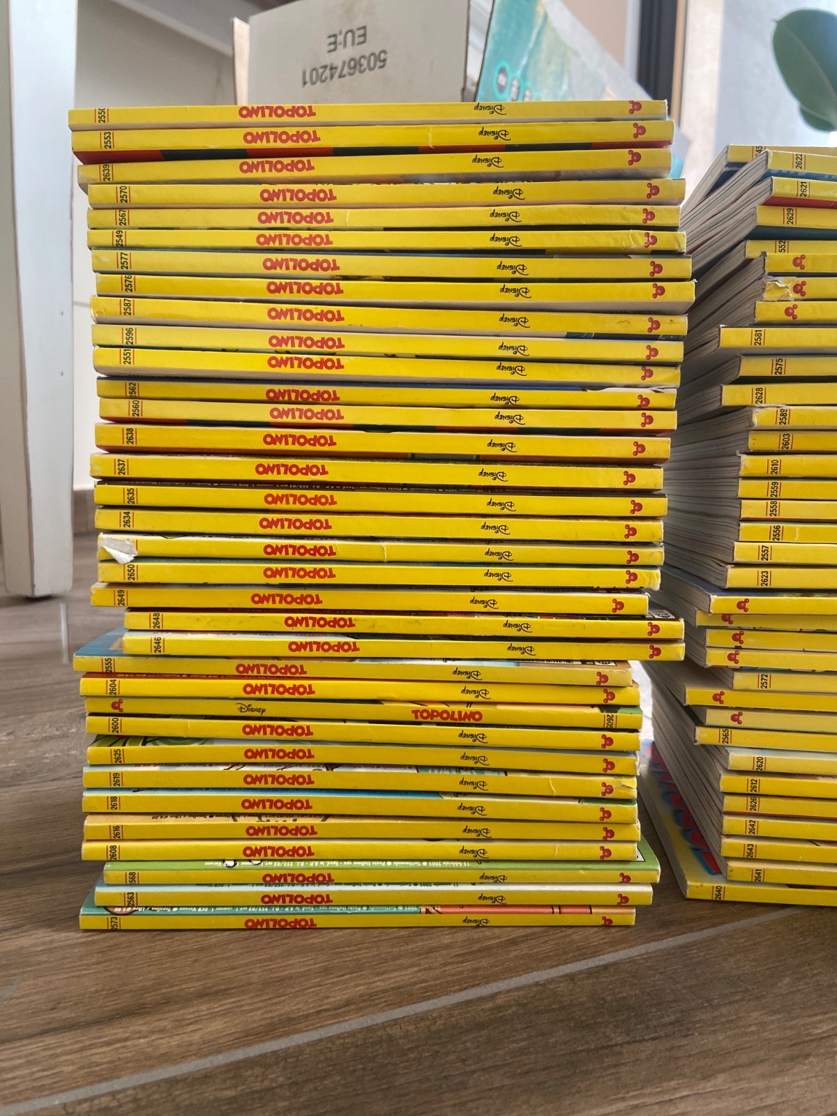 LOTTO 101 TOPOLINO �� NUMERI DAL 2544 AL 2650 – FUMETTI DISNEY