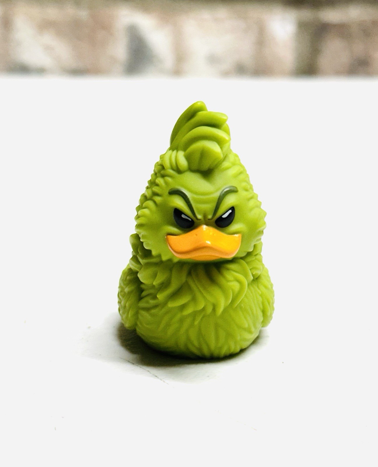Collectible Vinyl Rubber Duck Figure, Official Dr Seuss Grinch US Tubzz