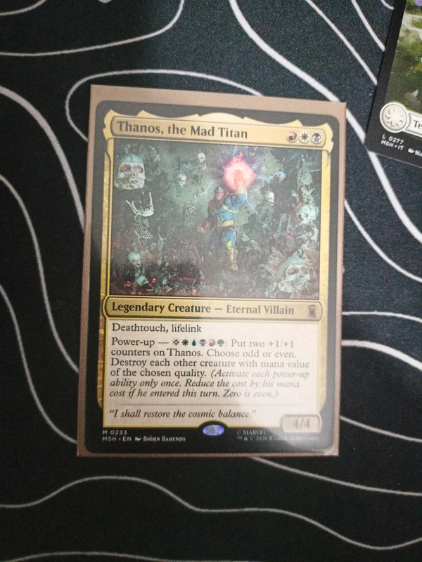 Thanos, The Mad Titan NM Eng