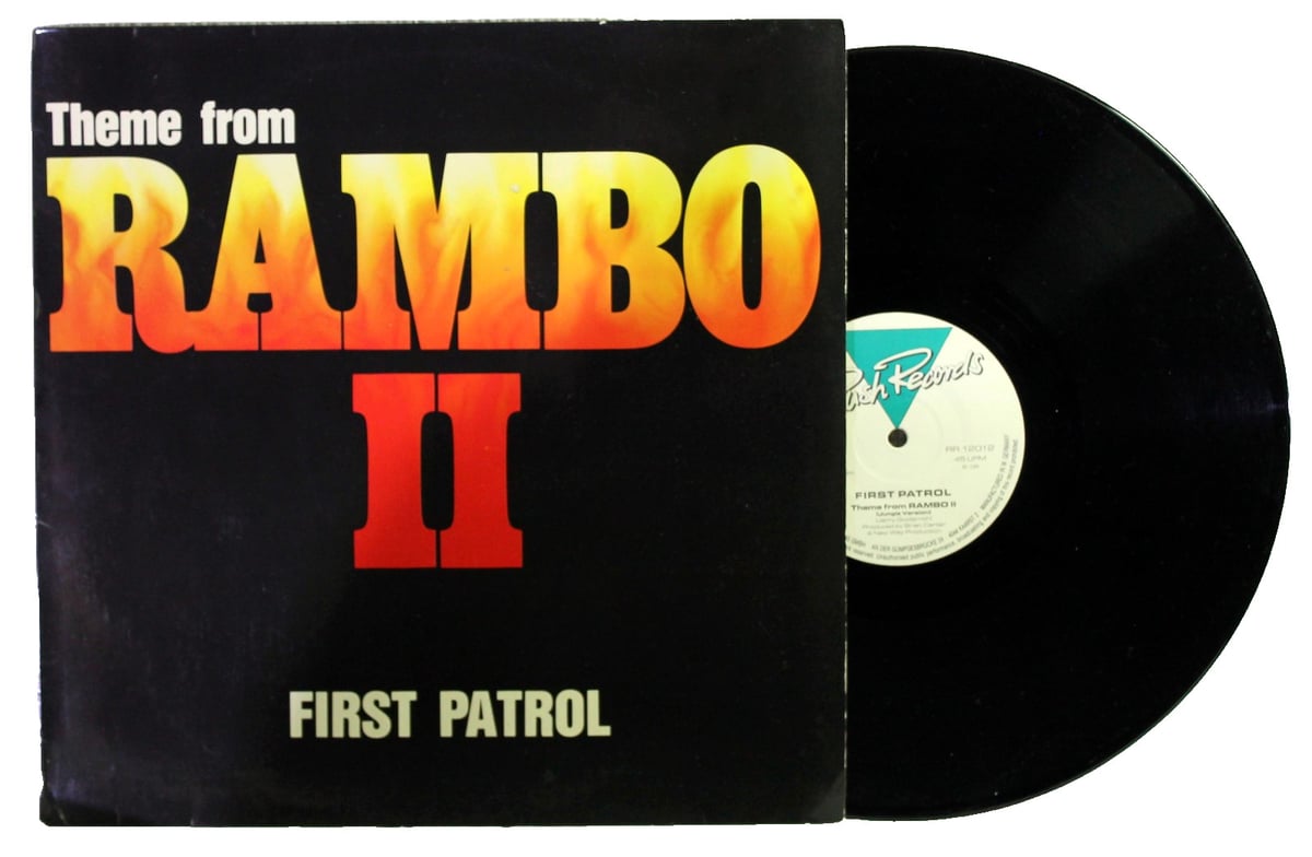 12" Maxi-Vinyl - FIRST PATROL - Theme Of Rambo II