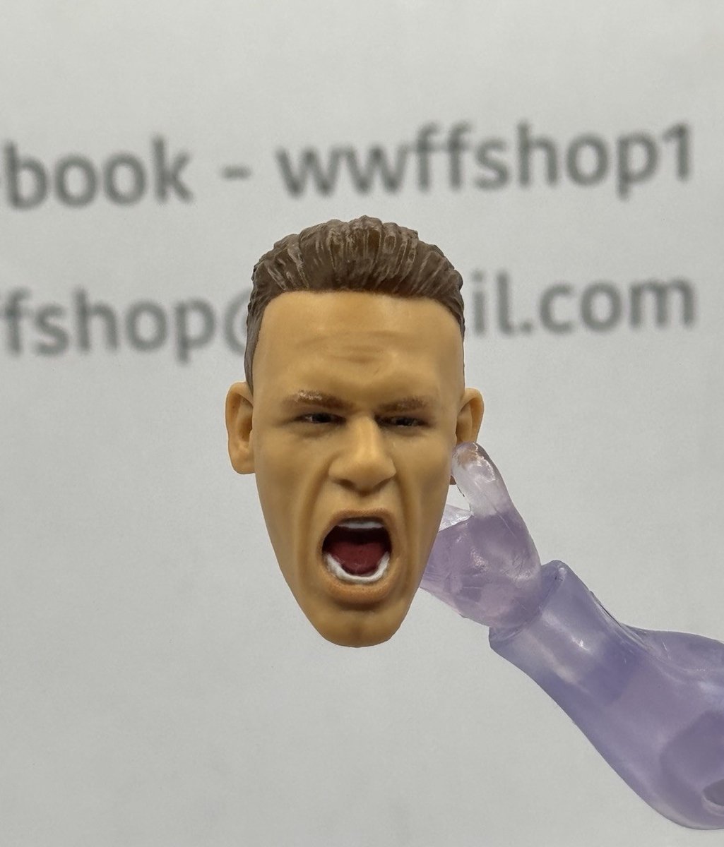 WWE Ultimate Edition 22 - John Cena Yelling Head Fodder 1/12 Scale