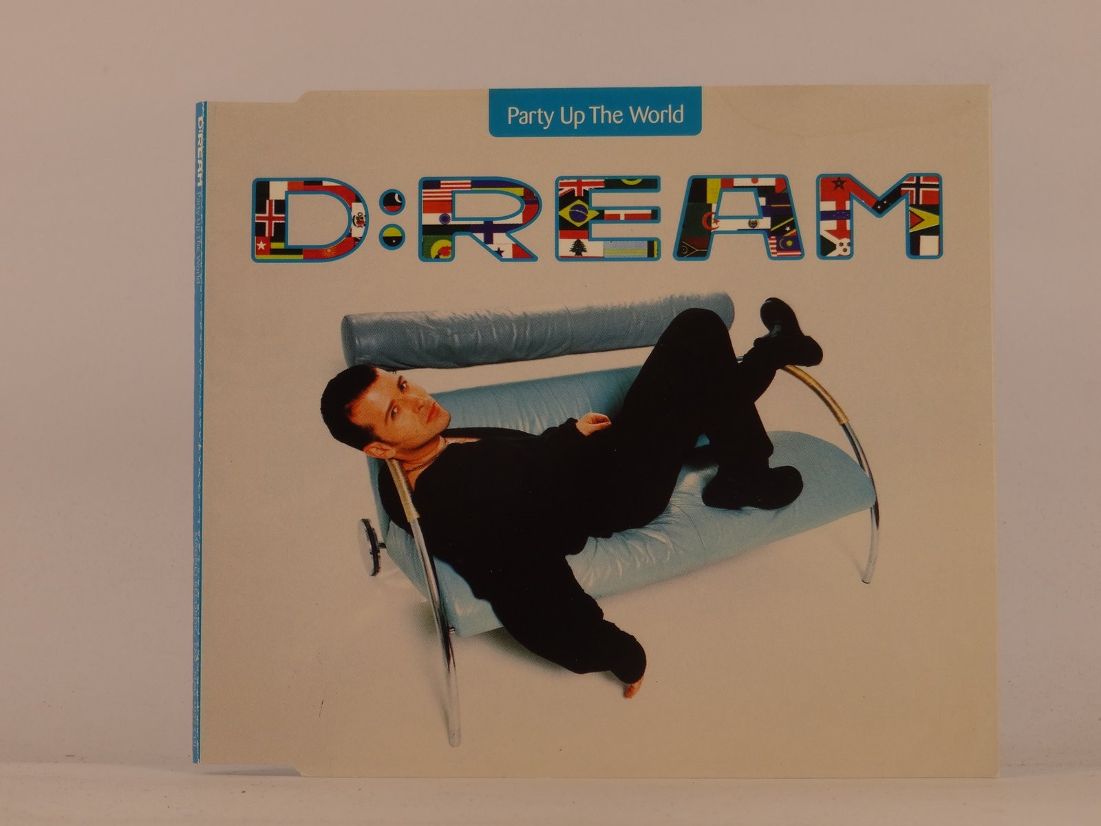 D:REAM PARTY UP THE WORLD (L42) 1 Track Promo CD Single plus Picture Sleeve WARN