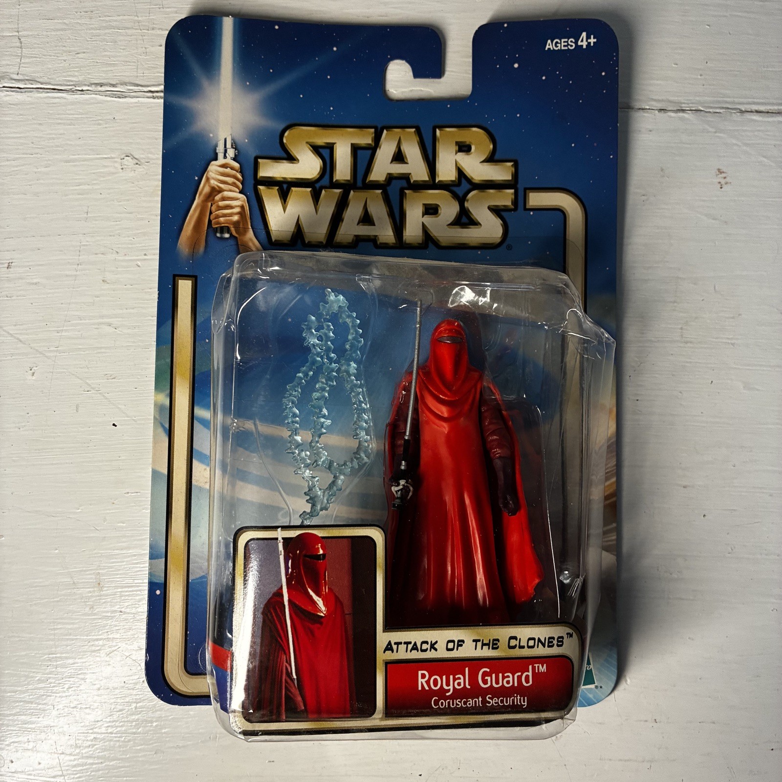 Star Wars Modellino L'attacco dei cloni Guardia Reale 3,75" 2002 Hasbro Nuovo con scatola