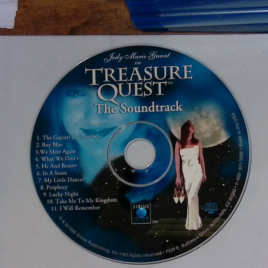 Jody Marie Gnant Treasure Quest The Soundtrack CD Tested and Works