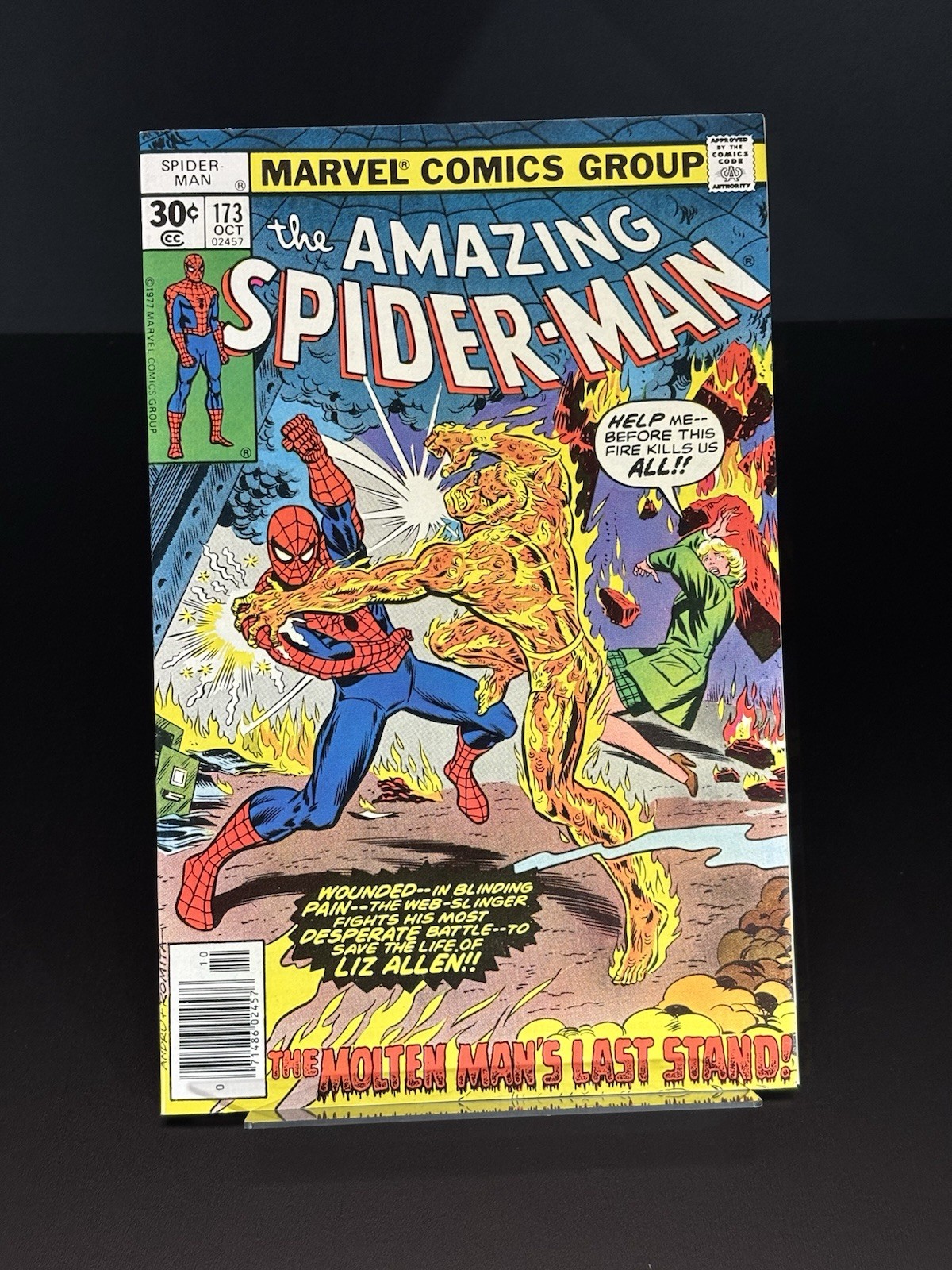 AMAZING SPIDER-MAN # 173 - L'ULTIMO SUPPORTO DELL'UOMO FUSO ~vedi 19 foto