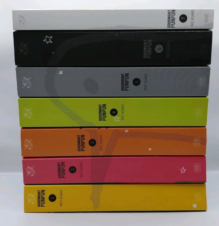 Goodnight Pun Pun English Mnaga Complete Set Volumes 1-7