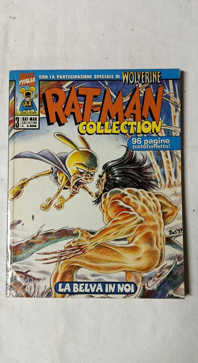 Marvel Comics Italia Rat-Man Collection n.3 La belva in noi Ortolani 1997