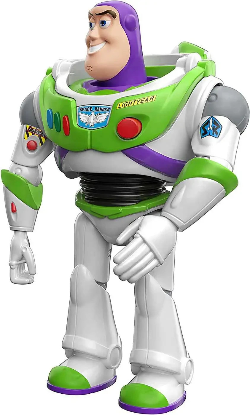 Disney Pixar Toy Story Buzz Lightyear Interactables Talking Figure 7" Mattel