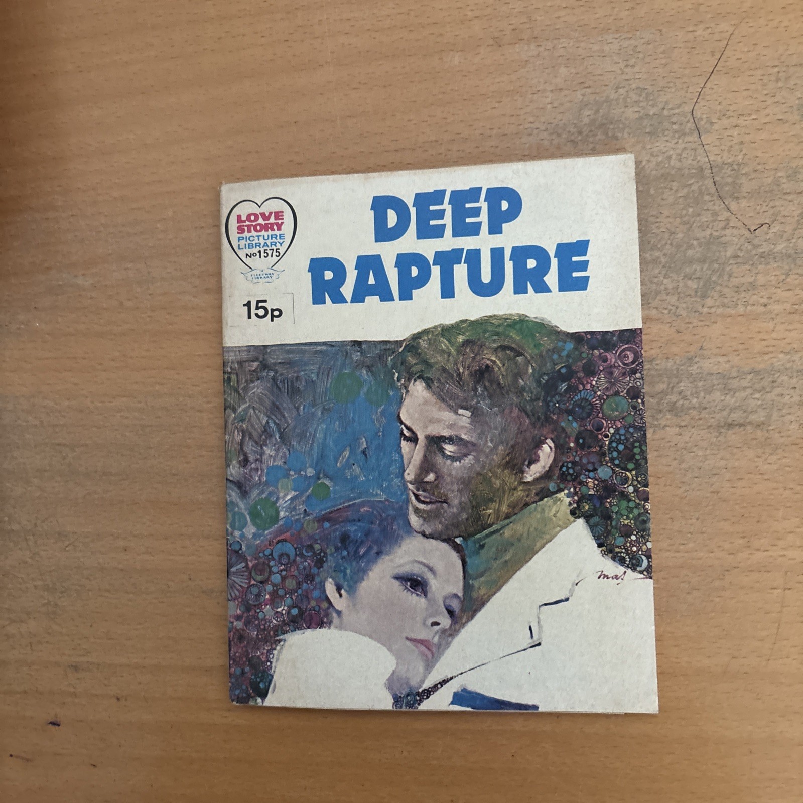 Love Story Picture Library # 1575 Comic Deep Rapture 