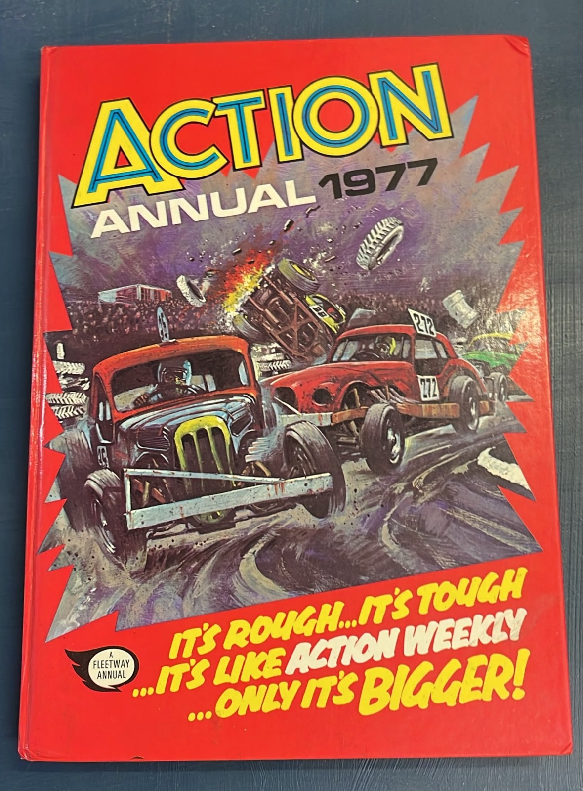 ACTION ANNUAL (1977) USED VERY GOOD HC IPC MAGAZINES