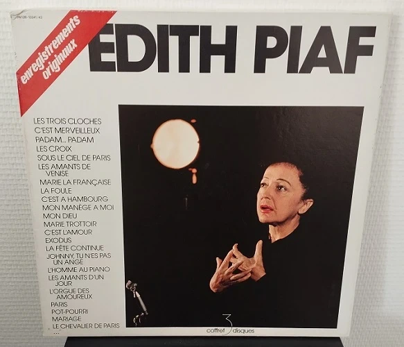 coffret 33 tours vinyle Edith Piaf Music For Pleasure – 2M126-13341