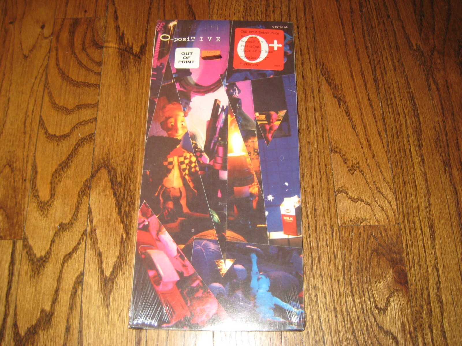 O Positive Toy boat at toy Boat  Cd in SEALED longbox!-New-Rare!