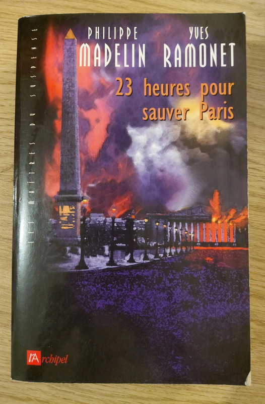 Livre 23 heures pour sauver Paris