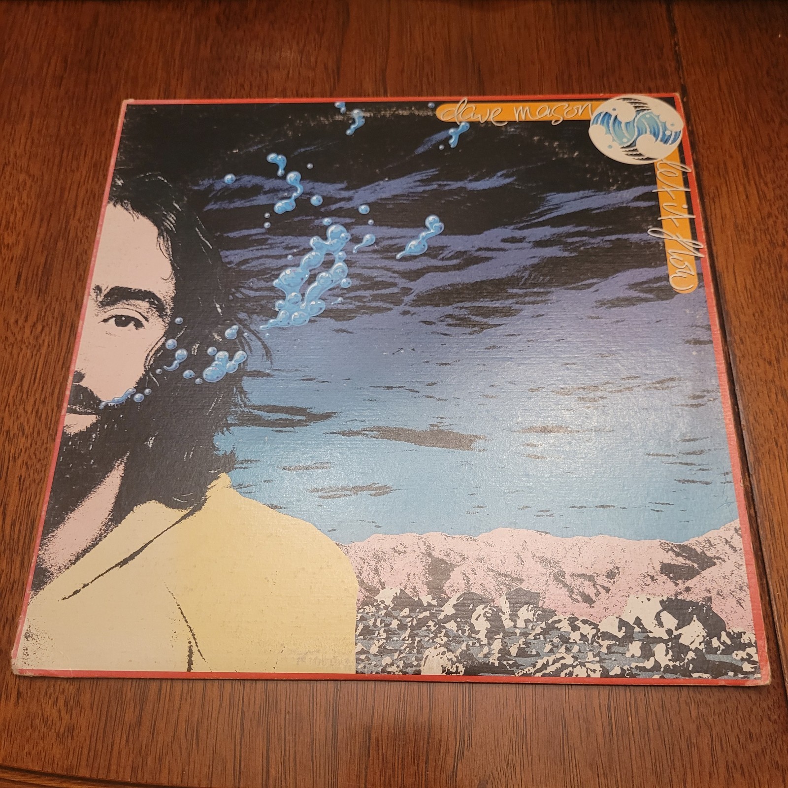 DAVE MASON LET IT FLOW ROCK MUSIC LP 12" VINYL RECORD Vg+