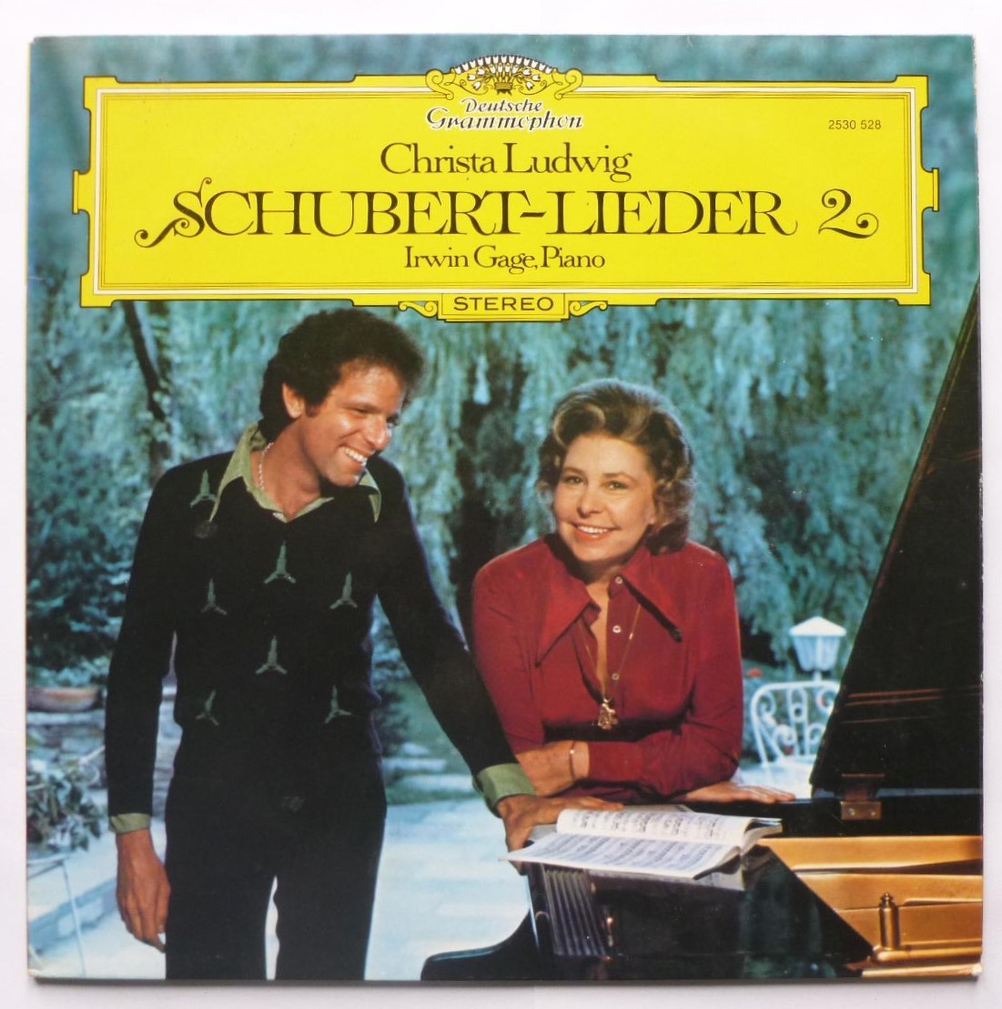 Irwin Gage & Christa Ludwig Schubert Leider 2 LP Deutsch Grammophon 2530528 E...