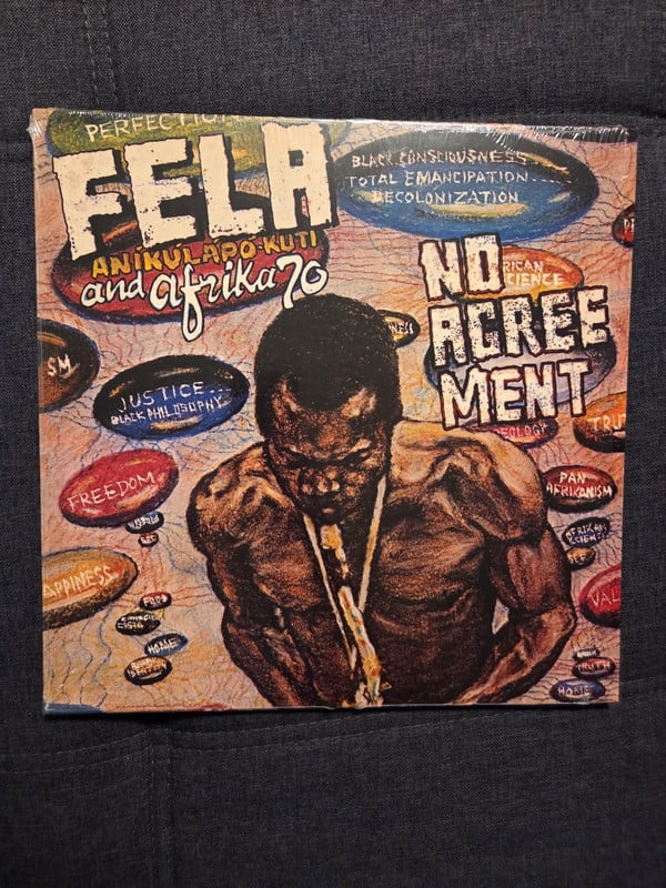 Fela Kuti and Afrika 70 - No Agreement, Vinyl Album, Original Inlay
