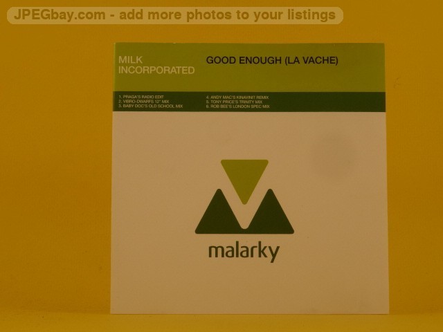 Milk Inc. Good Enough (La Vache) (L80) 6 Track CD Single including Picture Sleev