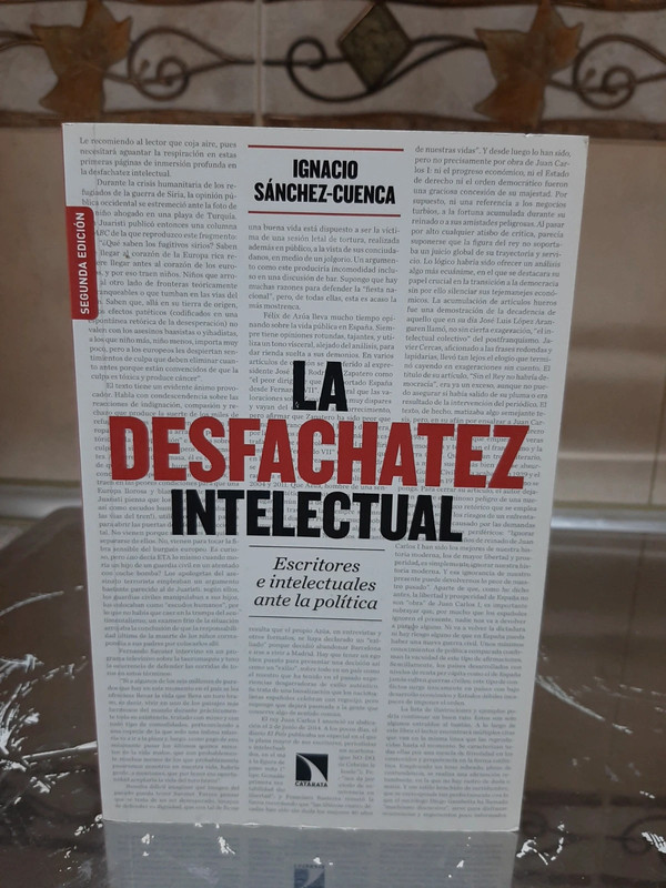 La desfachatez intelectual
