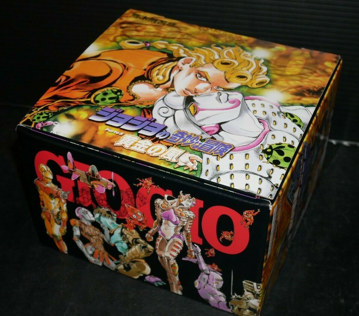 JAPAN manga: JoJo's Bizarre Adventure Bunko Ver. vol.30~39 Set "Scatola del vento dorata"